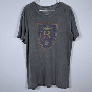 Real Salt Lake Fanatics Men's Distressed Shirt Size Large